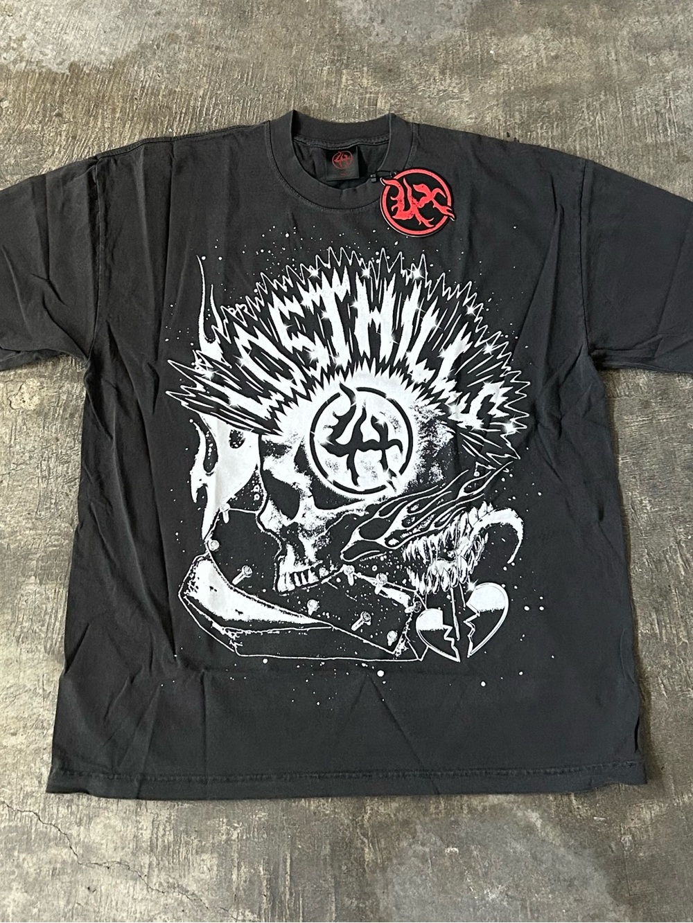 Lost Hills x NBA Youngboy Skull Rocker Graphic Tee